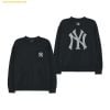 Áo Sweat MLB Classic Monogram Gradient Big Luxe Overfit Man-to-Man NY (Black) 3AMTM0234-50BKS