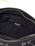  Túi Đeo Vai MLB New York Yankees Diamond Monogram Jacquard Mini Hobo Bag 3ABQMJ16N-50BKS 