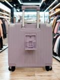  Vali kéo vỏ cứng FILA Hard-Shell Spinner 4 bánh Size 22 Xách Tay Cabin Màu Tím / Đen / Trắng 