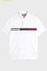 Áo Polo Tommy Hilfiger Polo Logo Faixa Regular T-shirt Trắng