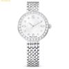  Đồng Hồ Swarovski Matrix tennis 7-link watch Swiss Made, Metal bracelet, Silver tone, Stainless steel 5673022 
