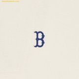  Áo Sweat MLB Basic Small Logo Half-zip Man-to-Man BOS Trắng Cream 3AMTB0241-43CRD 