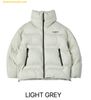  Áo Khoác Phao Life Work Polar Puffer High Neck Jumper LW244JP150 - Light Grey 