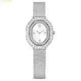  Đồng Hồ Swarovski Matrix octagon watch Metal bracelet, Silver tone, Stainless steel 5732498 - Bạc 