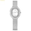  Đồng Hồ Swarovski Matrix octagon watch Metal bracelet, Silver tone, Stainless steel 5732498 - Bạc 