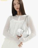  Túi Đeo Vai Find Kapoor Pillow Bag 23 - silver 