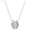  Dây Chuyền Swarovski Bella V pendant Round cut, 5535526, Bạc 