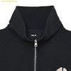  Áo Half-zip MLB Women's Medium Logo Crop Half-Zip Man-to-Man NY (Black) 3FMTB0731-50BKS 