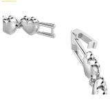  Lắc Tay SWAROVSKI Ariana Grande x Swarovski bracelet Mixed cuts, Heart, White, Rhodium plated 5720860 