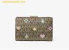 Ví Michael Kors Jet Set Medium Printed Signature Logo Wallet 35F5STVF6U Olive
