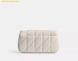  Túi Xách Coach Tabby 18 Crossbody Wristlet With Pillow Quilting CP018 Chalk 