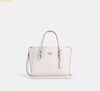  Túi Xách Coach Mollie 25 tote bag in exclusive canvas Chalk CV965 