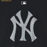  Áo Sweat MLB Classic Monogram Gradient Big Luxe Overfit Man-to-Man NY (Black) 3AMTM0234-50BKS 