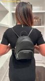  Balo Mini Michael Kors Jaycee XS Convertible LEATHER Backpack Màu Đen 