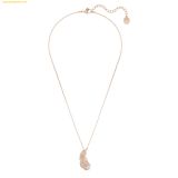  Dây chuyền SWAROVSKI Nice pendant Feather, White, Rose gold-tone plated 5663483 