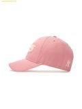  Mũ Lưỡi Trai MLB Varsity Culcibe Buckle Logo Unstructured Ball Cap NY - 3ACPVF04N-50PKM (Hồng) 