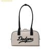 Túi Đeo Vai MLB Varsity Culsive Denim Shoulder Bag LA Dodgers Cream 3ABQL054N-07CRD Trắng Kem