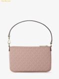  Túi Đeo Vai Michael Kors Jet Set Small Signature Logo Convertible Wristlet Dusty Rosed 35T4GTVW5B 