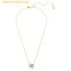  Dây Chuyền - Vòng Cổ SWAROVSKI Swan pendant Thiên Nga Bạc Phối Vàng 