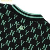  Áo Sweater MLB Classic Monogram Front Brushed Over Fit Sweatshirt New York Yankees 3AMTM0926-50BKS Màu Đen 