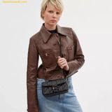  Túi Xách Coach Tabby Shoulder Bag 20 with Pillow Quilting Pewter Black 