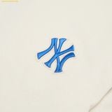  Áo Sweater MLB Paisley Man-to-Man New York Yankees Sweatshirts Unisex White 3AMTI0121-50CRS 