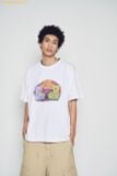  Áo Phông ADLV Chill Guy Ac Bear Chill Guy Short Sleeve T-Shirt Trắng 
