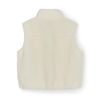  Áo Ghile Phao MLB Woven Mix Fleece Vest BOS (D.Cream) 3AFDB0246-43CRD Trắng Kem 