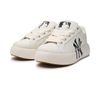  Giày Thể Thao MLB Chunky Classic Base New York Yankees 3Asxccb4N-50Ivs Màu Trắng Logo NY 