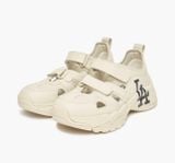  Giày Sandal MLB Big Ball Chunky Mask Los Angeles Dogers 33ASDCH133-07CRS Màu Trắng Kem 