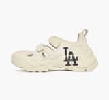  Giày Sandal MLB Big Ball Chunky Mask Los Angeles Dogers 33ASDCH133-07CRS Màu Trắng Kem 