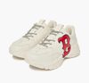  Giày Thể Thao MLB Big Ball Chunky A Classic Boston Red Sox 3Ashcs12N-43Rds Màu Trắng in chứ B lớn Màu Đỏ 