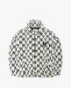  Áo Khoác Lông MLB Dia Monogram All Over Hooded Eco Fur Jumper New York Yankees 3AFDM0126-50CRS Màu Trắng 