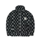  Áo Khoác Lông MLB Classic Monogram Front Panel Pattern Fleece Jumper New York Yankees 3AFDM0126-50BKS Màu Đen 