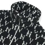 Áo Khoác Lông MLB Classic Monogram Front Panel Pattern Fleece Jumper New York Yankees 3AFDM0126-50BKS Màu Đen 