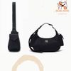  Túi Đeo Chéo Đeo Vai MLB HoBo Nylon Cargo Bag New York Yankees 3ABQM044N-50BKS Màu Đen 