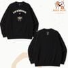  Áo Nỉ Lifework Bookle Hipdog Sweat Shirt Thêu Chó Màu Đen Xanh Rêu 
