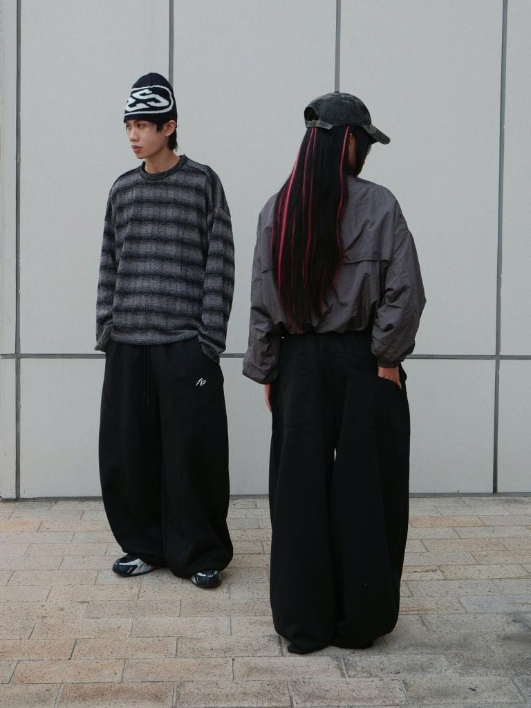 Quần Nỉ 2 Da Ống Rộng NEWSEVEN Flow Sweatpants QD.554