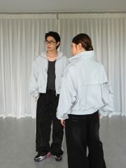 Áo Khoác Gió Nhăn Thêu Chữ NEWSEVEN Cloud Ultra-light Douzip Jacket NAK.522