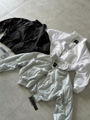 Áo Khoác Gió Nhăn Thêu Chữ NEWSEVEN Cloud Ultra-light Douzip Jacket NAK.522