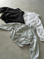 Áo Khoác Gió Nhăn Thêu Chữ NEWSEVEN Cloud Ultra-light Douzip Jacket NAK.522