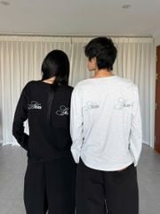 Áo Thun Dài Tay Thêu Chữ Nseven Gallery NEWSEVEN Button Henley ADT.547