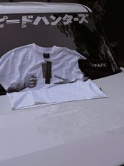 Áo Thun Xước NEWSEVEN “rock scissor paper” Boxy tee NAT.536
