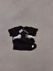 Áo Thun Xước NEWSEVEN “rock scissor paper” Boxy tee NAT.536
