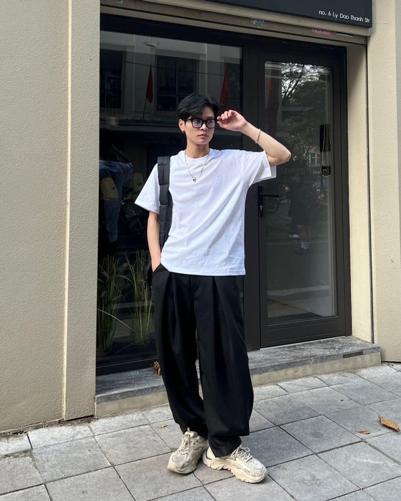 Quần Dài Form Rộng NEWSEVEN Wide Leg Pleated Pants QD.416
