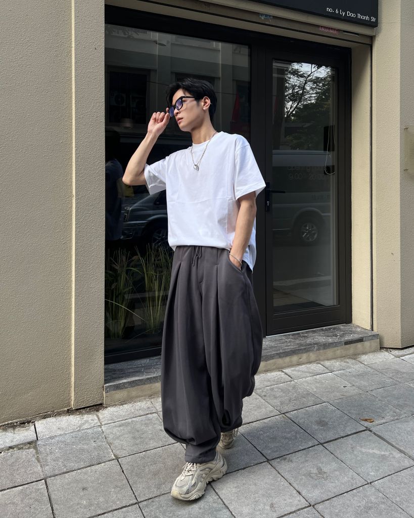 Quần Dài Form Rộng NEWSEVEN Wide Leg Pleated Pants QD.416