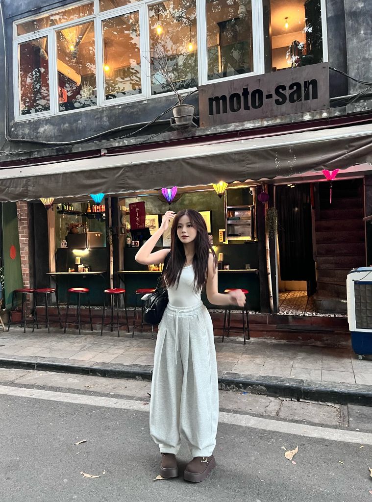 Quần Dài Form Rộng NEWSEVEN Wide Leg Pleated Pants QD.416