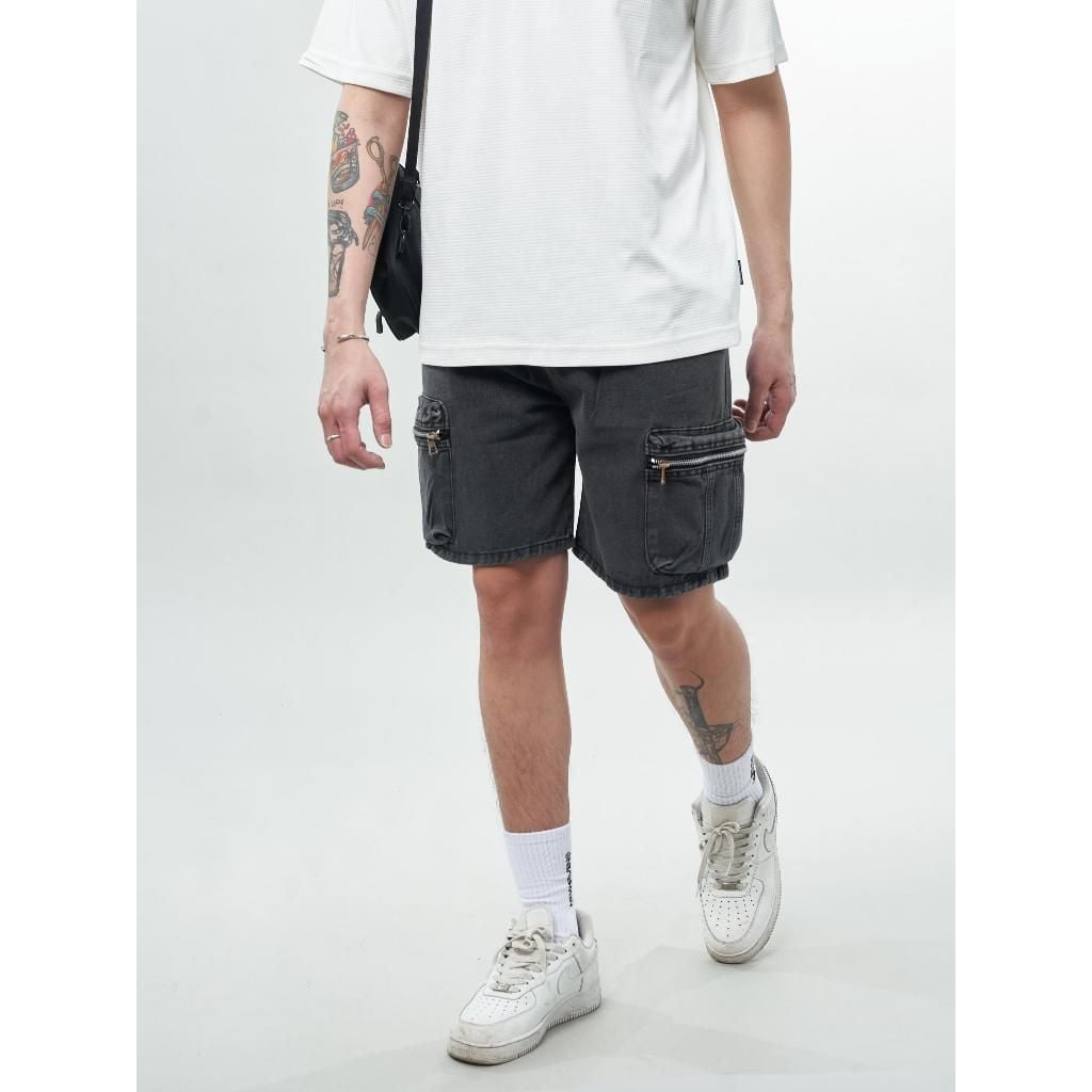 Quần Short Demin NEWSEVEN Denim Zip QS.329