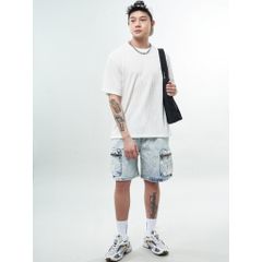 Quần Short Demin NEWSEVEN Denim Zip QS.329