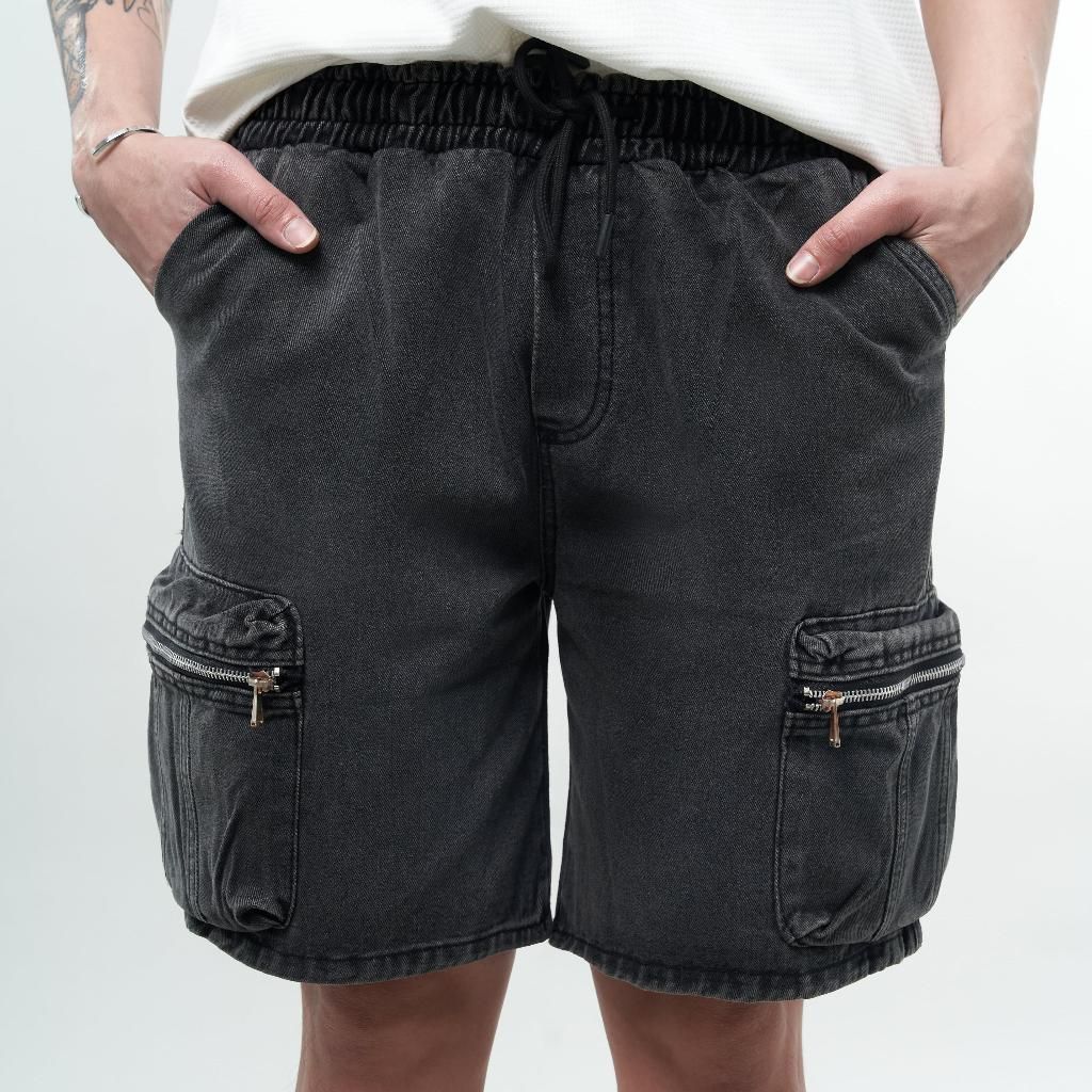 Quần Short Demin NEWSEVEN Denim Zip QS.329